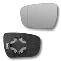 Replacement Wing Mirror Glass Left for Nissan Qashqai 2014-2021 Clip-On Passenger Near Side N/S Heated with Blind Spot