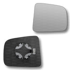 Replacement Wing Mirror Glass Right for Mazda B Series 1998-2006 Clip-On Driver Off side Heated Convex