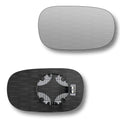 Replacement Wing Mirror Glass Right for Ford KA 1996-2008 Clip-On Driver Off side Heated Convex