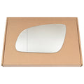 Wing Mirror Glass Left for Audi A8 2003-2007 Stick-On Passenger Near Side with Blind Spot