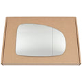 Wing Mirror Glass Right for Toyota Prius 2009-2015 Stick-On Driver Off Side with Blind Spot