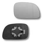 Replacement Wing Mirror Glass Right for Chrysler Voyager 1996-2007 Clip-On Driver Off side Heated with Blind Spot