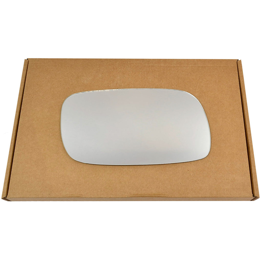 Wing Mirror Glass Right for Vauxhall Astra F 1994-1998 Stick-On Driver Off Side Convex