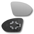 Replacement Wing Mirror Glass Right for Vauxhall Insignia 2017-2022 Clip-On Driver Off side Heated Convex