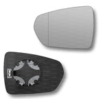 Replacement Wing Mirror Glass Left for VW Polo 2018-2022 Clip-On Passenger Near Side N/S Heated with Blind Spot
