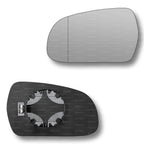 Replacement Wing Mirror Glass Left for Audi A3 2010-2012 Clip-On Passenger Near Side N/S Heated with Blind Spot