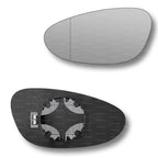 Replacement Wing Mirror Glass Left for Porsche Boxster 1998-2004 Clip-On Passenger Near Side N/S Heated with Blind Spot