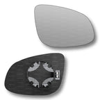 Replacement Wing Mirror Glass Right for Renault Kangoo 2013-2021 Clip-On Driver Off side Heated Convex