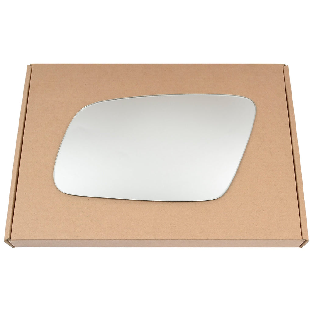 Wing Mirror Glass Left for Audi A6 c5 1999-2004 Stick-On Passenger Near Side Convex