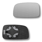 Replacement Wing Mirror Glass Left for Toyota Avensis 2003-2006 Clip-On Passenger Near Side N/S Heated Convex