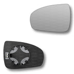 Replacement Wing Mirror Glass Left for Mercedes CLC-Class 2008-2011 Clip-On Passenger Near Side N/S Heated Convex