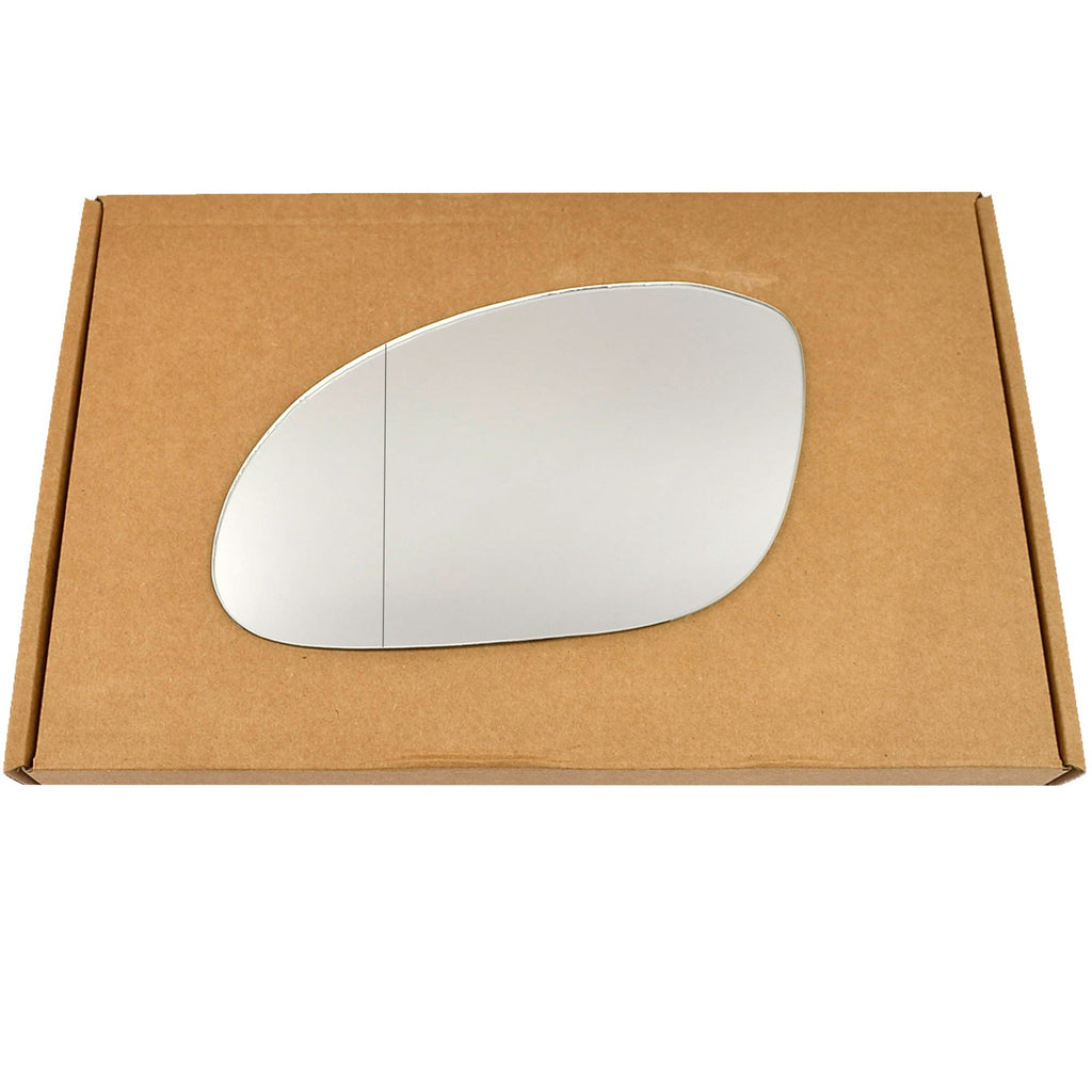 Wing Mirror Glass Left for Vauxhall Vectra 1999-2002 Stick-On Passenger Near Side with Blind Spot