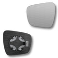 Replacement Wing Mirror Glass Left for Renault Koleos 2016-2022 Clip-On Passenger Near Side N/S Heated Convex