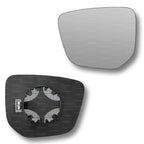 Replacement Wing Mirror Glass Left for Mitsubishi Eclipse Cross 2018-2022 Clip-On Passenger Near Side N/S Heated Convex
