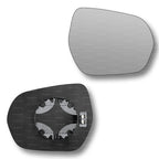 Replacement Wing Mirror Glass Right for Ford Fiesta 2017-2022 Clip-On Driver Off side Heated Convex