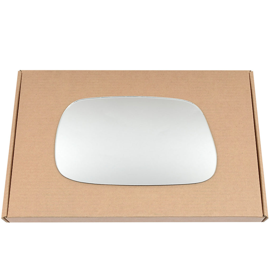 Wing Mirror Glass Left for Toyota Corolla 2001-2004 Stick-On Passenger Near Side Convex