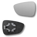 Replacement Wing Mirror Glass Left for Ford Focus 2018-2022 Clip-On Passenger Near Side N/S Heated Convex