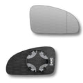 Replacement Wing Mirror Glass Right for Mercedes SLS 2010-2015 Clip-On Driver Off side Heated with Blind Spot