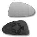 Replacement Wing Mirror Glass Right for Vauxhall Corsa D 2006-2014 Clip-On Driver Off side with Blind Spot