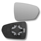 Replacement Wing Mirror Glass Right for Audi A1 2018-2022 Clip-On Driver Off side Heated Convex