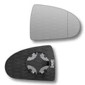 Replacement Wing Mirror Glass Right for Mitsubishi Colt 2004-2012 Clip-On Driver Off side Heated with Blind Spot