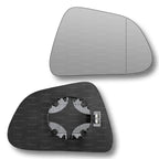 Replacement Wing Mirror Glass Right for Tesla Model 3 2017-2022 Clip-On Driver Off side Heated with Blind Spot