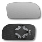Replacement Wing Mirror Glass Right for Honda Stream 2001-2005 Clip-On Driver Off side Heated Convex