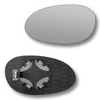 Replacement Wing Mirror Glass Left for Smart City Coupe, Fortwo, Roadster 1998-2007 Clip-On Passenger Near Side N/S Heated Convex