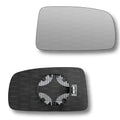 Replacement Wing Mirror Glass Right for Fiat Panda 2003-2009 Clip-On Driver Off side Heated Convex