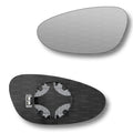 Replacement Wing Mirror Glass Left for Porsche 911 1998-2004 Clip-On Passenger Near Side N/S Heated Convex