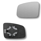 Replacement Wing Mirror Glass Left for Renault Espace 2010-2014 Clip-On Passenger Near Side N/S Heated Convex