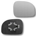 Replacement Wing Mirror Glass Right for Mercedes Viano 2004-2009 Clip-On Driver Off side Heated Convex