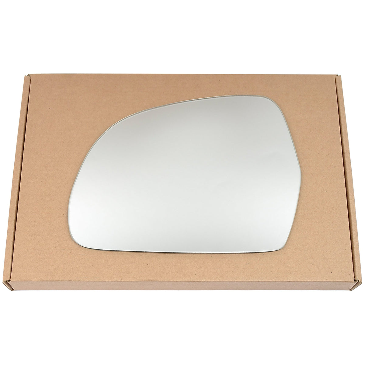 Wing Mirror Glass Left for Audi A3 2008-2010 Stick-On Passenger Near Side Convex
