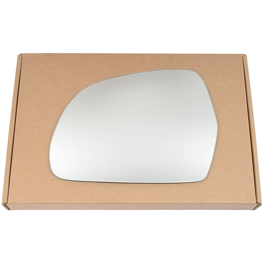 Wing Mirror Glass Left for Audi A8 2008-2009 Stick-On Passenger Near Side Convex
