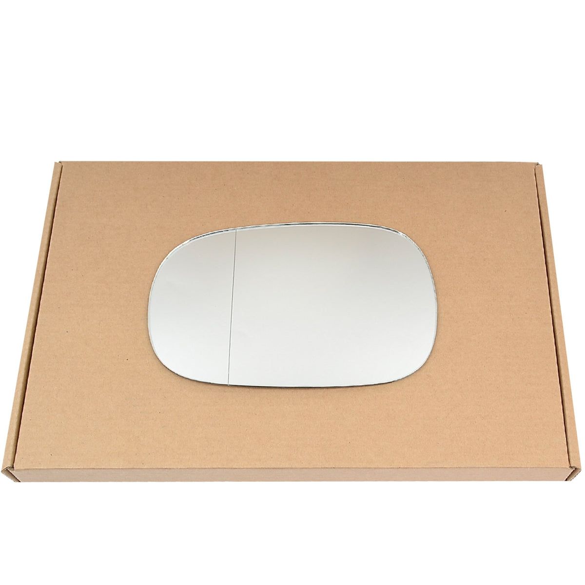 Wing Mirror Glass Left for Ford KA 1996-2008 Stick-On Passenger Near Side with Blind Spot