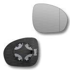 Replacement Wing Mirror Glass Right for Fiat 500x 2015-2022 Clip-On Driver Off side Heated with Blind Spot