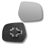 Replacement Wing Mirror Glass Right for Ford Ranger 2006-2011 Clip-On Driver Off side Heated Convex