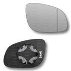 Replacement Wing Mirror Glass Right for Porsche Cayenne 2002-2006 Clip-On Driver Off side Heated with Blind Spot