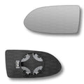 Replacement Wing Mirror Glass Left for Vauxhall Zafira 1999-2005 Clip-On Passenger Near Side N/S Heated Convex