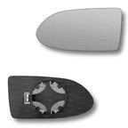 Replacement Wing Mirror Glass Left for Vauxhall Zafira 1999-2005 Clip-On Passenger Near Side N/S Heated Convex