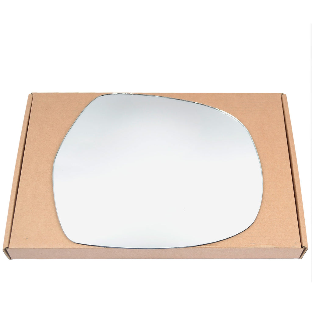 Wing Mirror Glass Right for Toyota Land Cruiser 2003-2009 Stick-On Driver Off Side Convex