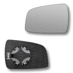 Replacement Wing Mirror Glass Left for Vauxhall Zafira 2009-2014 Clip-On Passenger Near Side N/S Heated Convex