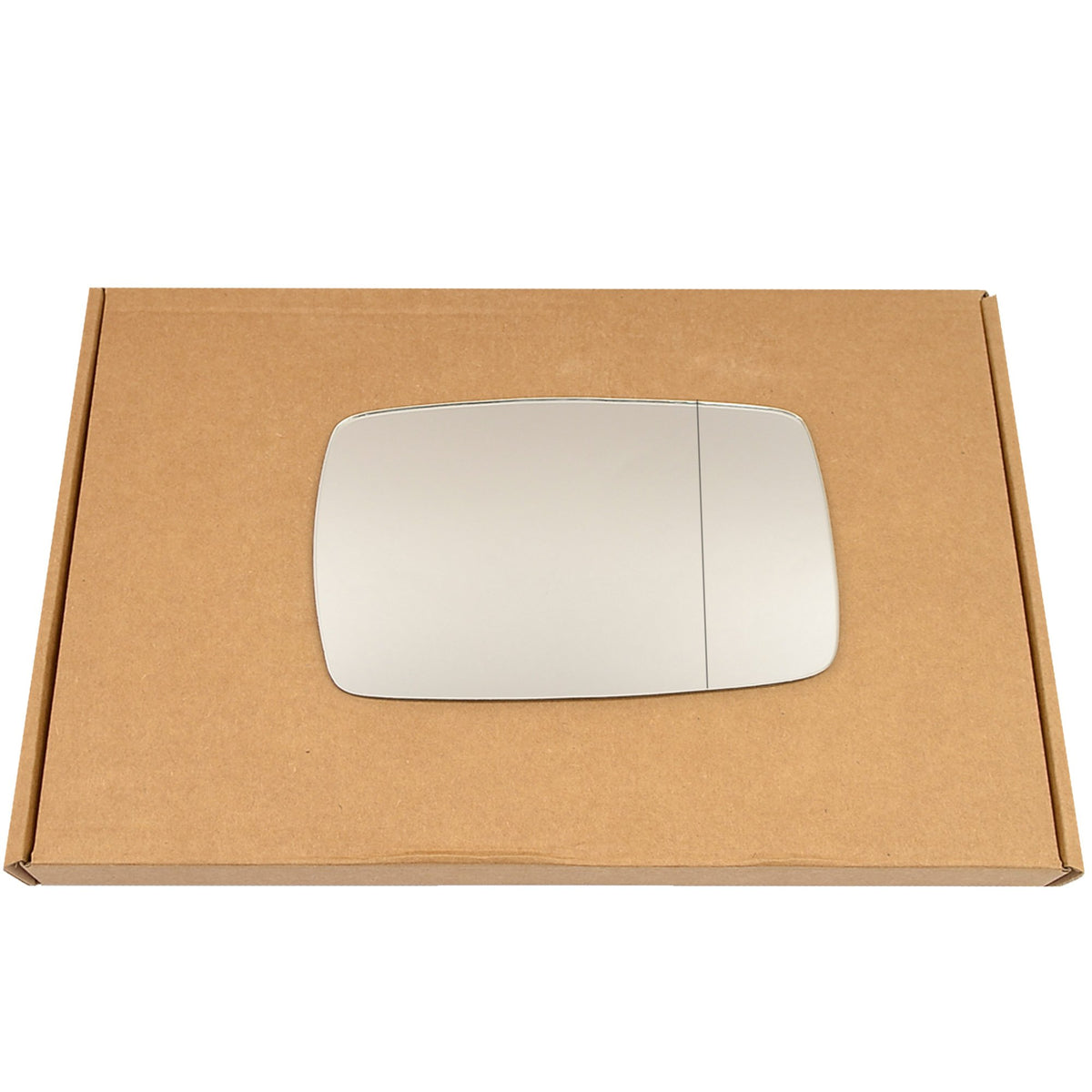 Wing Mirror Glass Right for VW Golf MK1 1974-1983 Stick-On Driver Off Side with Blind Spot