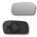 Replacement Wing Mirror Glass Left for Audi 100 1991-1994 Clip-On Passenger Near Side N/S Convex