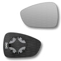 Replacement Wing Mirror Glass Left for DS DS4, DS4 Crossback 2015-2018 Clip-On Passenger Near Side N/S Heated Convex