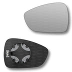 Replacement Wing Mirror Glass Left for DS DS4, DS4 Crossback 2015-2018 Clip-On Passenger Near Side N/S Heated Convex