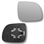 Replacement Wing Mirror Glass Left for Audi Q7 2010-2015 Clip-On Passenger Near Side N/S Heated Convex