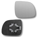 Replacement Wing Mirror Glass Left for Audi Q5 2008-2016 Clip-On Passenger Near Side N/S Heated Convex