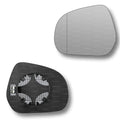 Replacement Wing Mirror Glass Left for Suzuki Splash 2008-2014 Clip-On Passenger Near Side N/S Heated with Blind Spot