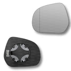 Replacement Wing Mirror Glass Left for Suzuki Splash 2008-2014 Clip-On Passenger Near Side N/S Heated with Blind Spot